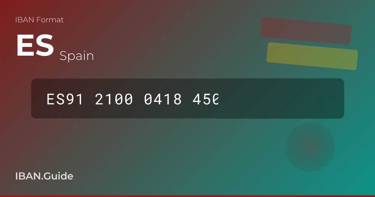 Spain IBAN Format, Example & Validator | IBAN.Guide